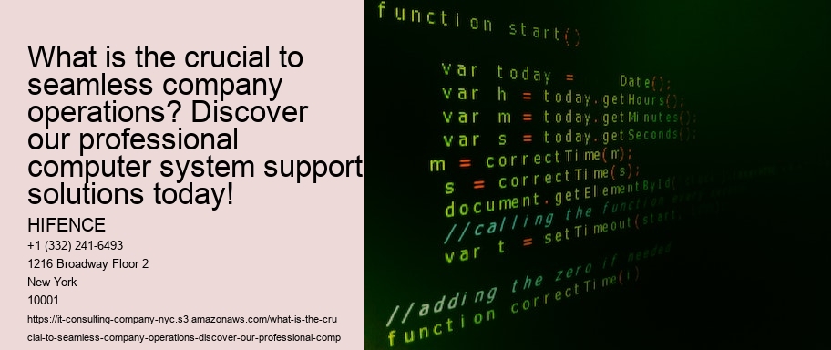 What is the crucial to seamless company operations? Discover our professional computer system support solutions today!