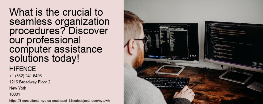 What is the crucial to seamless organization procedures? Discover our professional computer assistance solutions today!