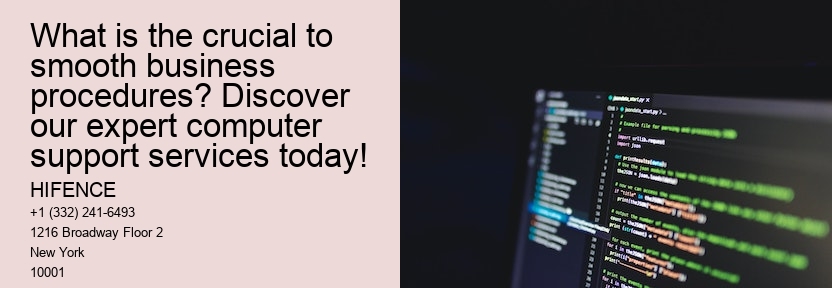 What is the crucial to smooth business procedures? Discover our expert computer support services today!