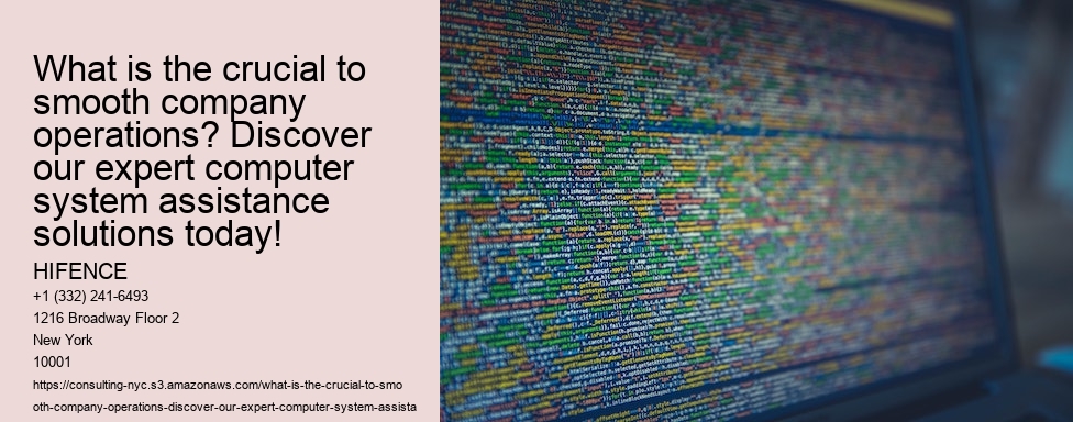 What is the crucial to smooth company operations? Discover our expert computer system assistance solutions today!
