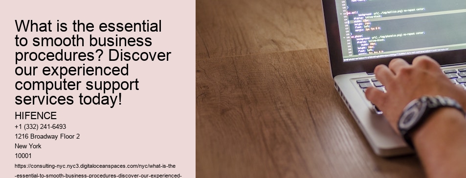 What is the essential to smooth business procedures? Discover our experienced computer support services today!