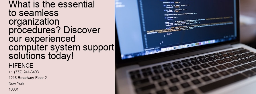 What is the essential to seamless organization procedures? Discover our experienced computer system support solutions today!