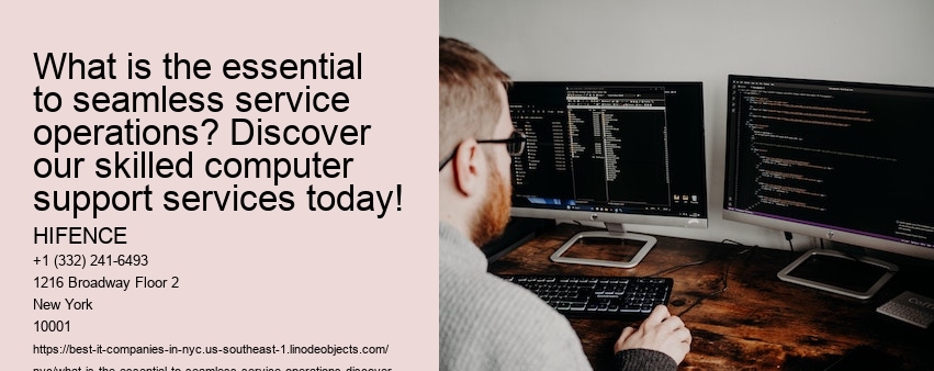 What is the essential to seamless service operations? Discover our skilled computer support services today!