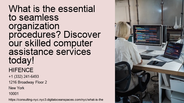What is the essential to seamless organization procedures? Discover our skilled computer assistance services today!
