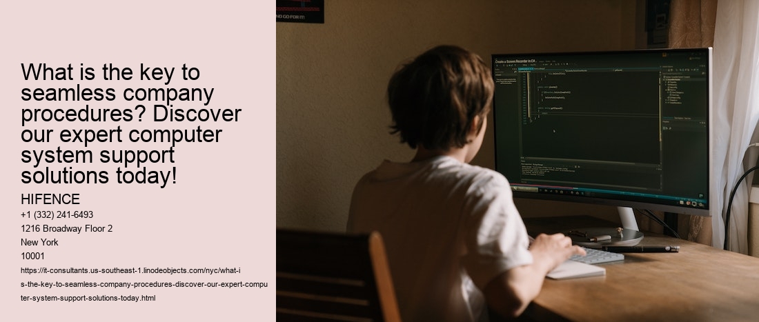 What is the key to seamless company procedures? Discover our expert computer system support solutions today!