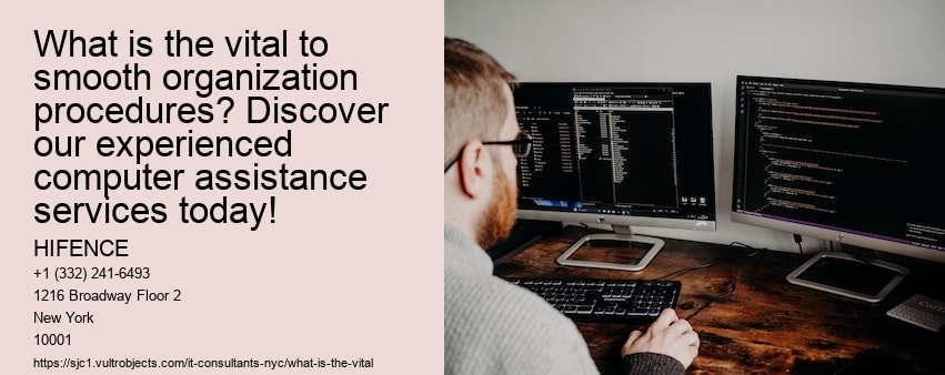 What is the vital to smooth organization procedures? Discover our experienced computer assistance services today!