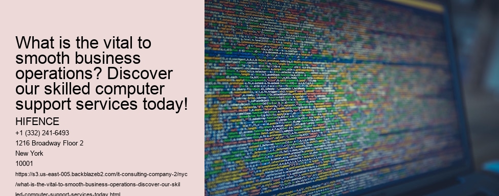 What is the vital to smooth business operations? Discover our skilled computer support services today!